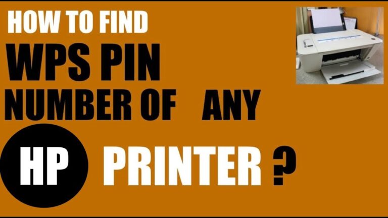 Quick Guide to Find WPS Pin for HP Printer?